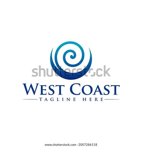 Ocean Wave Vector Design Logo Stock Vector (Royalty Free) 2007286118 ...