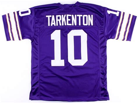 Fran Tarkenton Vikings On-Field Style Custom Stitched Jersey (Size XL) | Pristine Auction