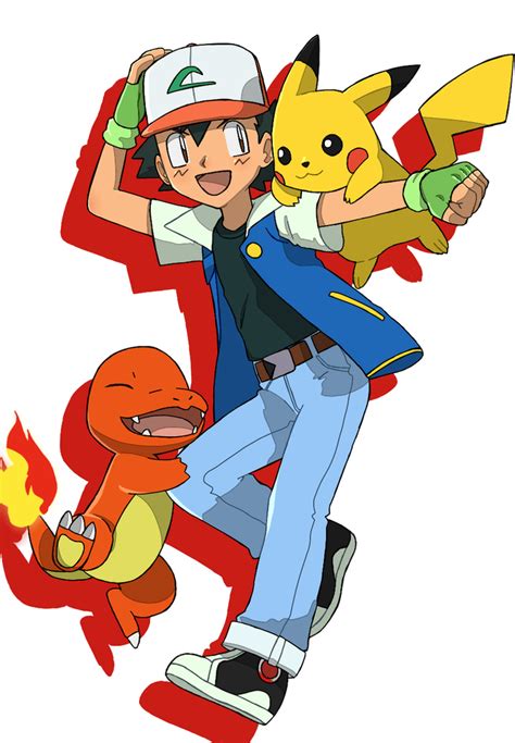 Pokemon Trainer Ash by namaketora on DeviantArt