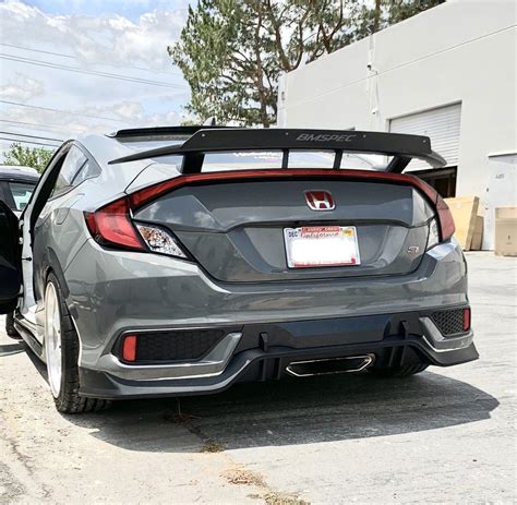 Si Coupe Spoiler Stabilizers | 2016+ Honda Civic Forum (10th Gen ...