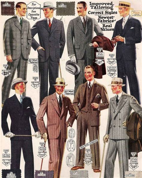 100 Plus Years of Men's Fashion | 1920s mens fashion, 1950s fashion menswear, Mens fashion suits