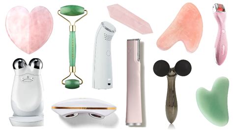 At-Home, Facial Skin-Care Tools, Devices: Massaging, Rollers, Gua Sha, Wands, Microneedling ...