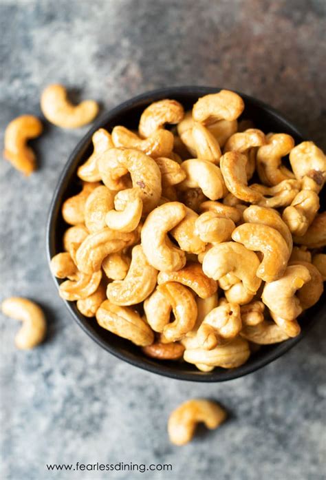 Homemade Honey Roasted Cashews - Fearless Dining