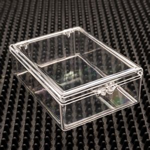 Rectangular Clear Plastic Hinged Boxes - 73 Series - Alpha Rho