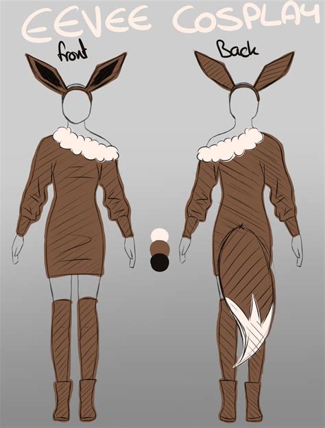 eevee cosplay design by Lumisaurus on DeviantArt