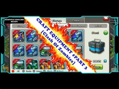 Craft Equipment #Part 3 (Sub English) - [Clash Of Zombies] #coz1 #gamdon - YouTube