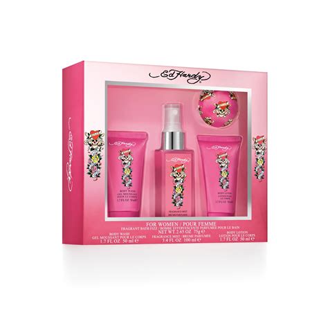 Ed Hardy Bath Set for Women, 4 piece – BrickSeek