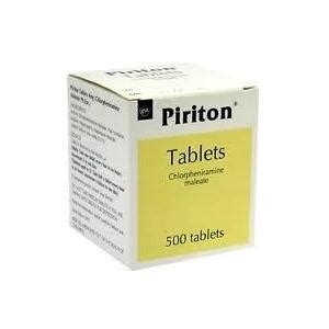 500 Piriton Allergy Tablets 4mg £8.95 delivered @ Pharmacy First - HotUKDeals