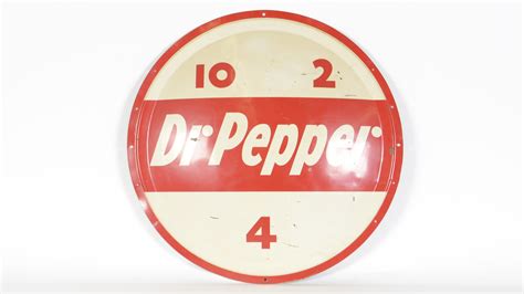 Dr Pepper 10 2 4 Sign SSTE at The Road Art Auction 2015 as U24 - Mecum Auctions