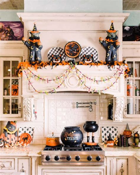 Happy Halloween from Turtle Creek Lane | Kitchen Decorated for Halloween