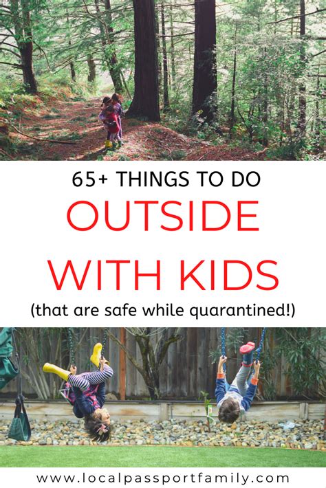 65+ Things to Do Outside with Kids at Home | Outdoor Activities with ...