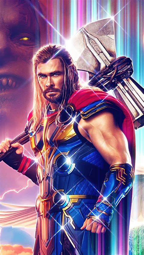 Thor Love and Thunder Character Poster Wallpaper 4k HD ID:10092