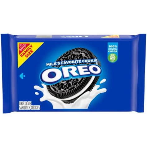 Oreo Chocolate Sandwich Cookies Family Size, 19.1 oz - Food 4 Less