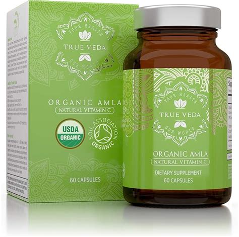 Organic Amla Vitamin C Capsules – USDA Organic Certified | Whole Food ...