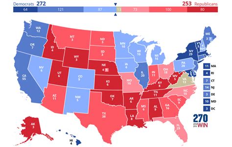 2024 United States Primary Elections Results Map - Orly Candida