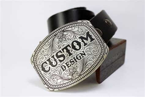 DESIGN YOUR OWN Custom Belt Buckle Solid Metal Copper, Brass, Nickel Silver fast Delivery - Etsy