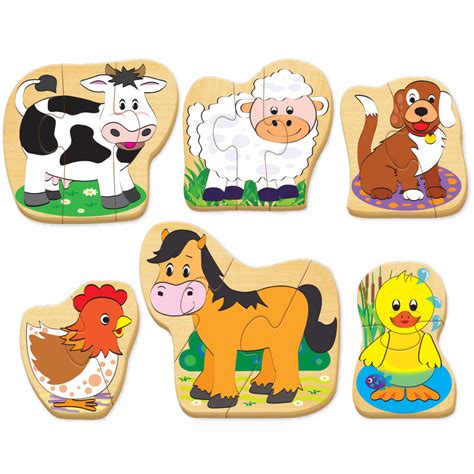 Farm Animals Smart Starter Puzzles - RGS Group