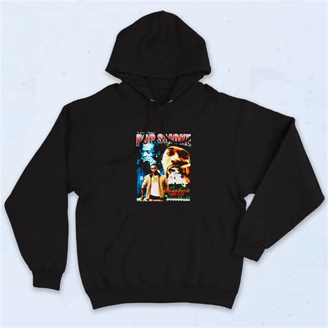 Pop Smoke In Loving Memory Hoodie Style - 90sclothes.com