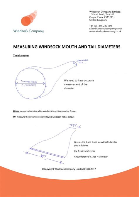 How to measure a windsock - Windsock Company