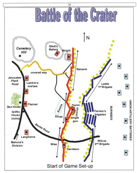 The Battle of the Crater Michael Wedding Charge! Map, July 30, 1864 — The Siege of Petersburg Online