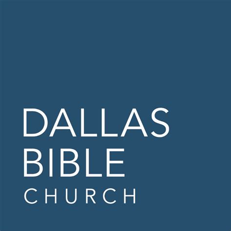 Dallas Bible Church - YouTube