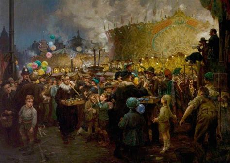 The Goose Fair, Nottingham by Arthur Spooner - Art Renewal Center