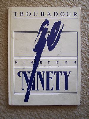 1990 BERKELEY HIGH SCHOOL YEARBOOK BERKELEY, MISSOURI TROUBADOUR | eBay