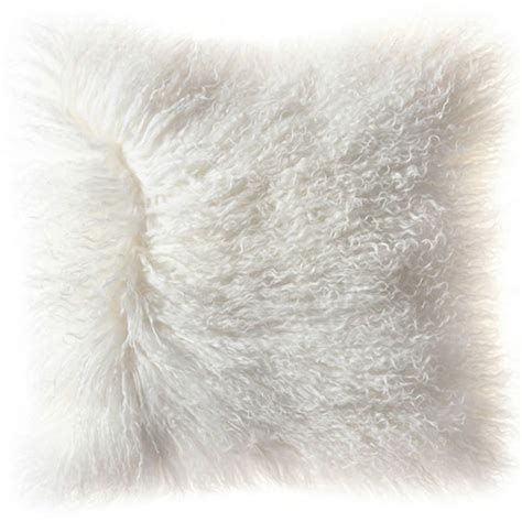 Luxurious Decorative Sheepskin Pillow Fur Cushion Throw - Warmly Home