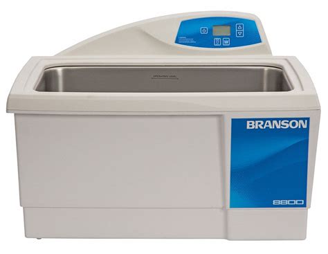 BRANSON Ultrasonic Cleaner, 5.5 gal Tank, Timer Range 0 to 99 min, Continuous Run, Voltage 120 ...