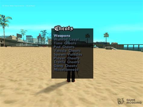 Cheat Menu v5 (PC) New Features for GTA San Andreas