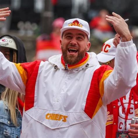 Travis Kelce Super Bowl Parade Jacket – Jackets Galaxy