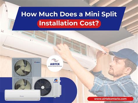 How Much Does A Mini Split Installation Cost? - Airtek