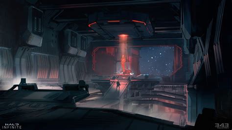 Banished Vessel Interior Art from Halo Infinite | Infinite art, Art ...