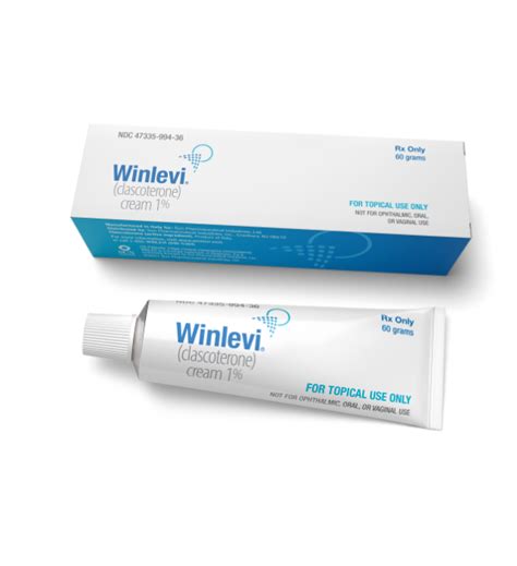 Prescription Acne Cream | WINLEVI® (clascoterone) cream 1%