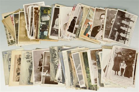 Lot 690: Vintage Postcard collection of Royals