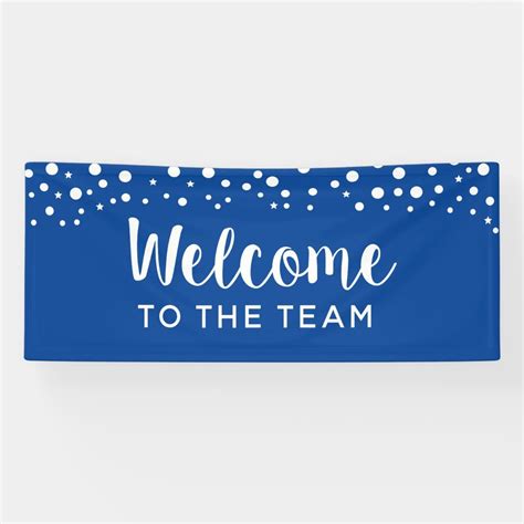 Welcome to the Team Banner | Zazzle | Welcome to the team, Team banner ...