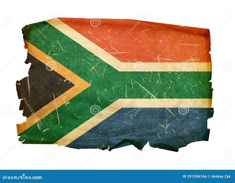 South Africa Flag old stock illustration. Illustration of torn - 291296166