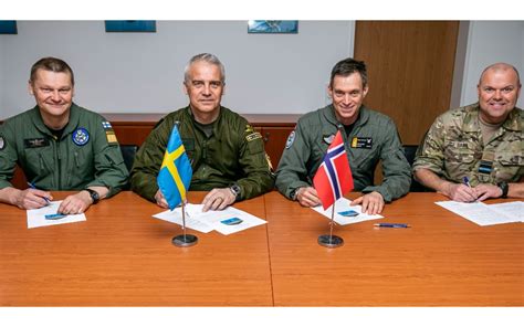 Allied Air Command | Denmark and Sweden meet Russian aircraft together