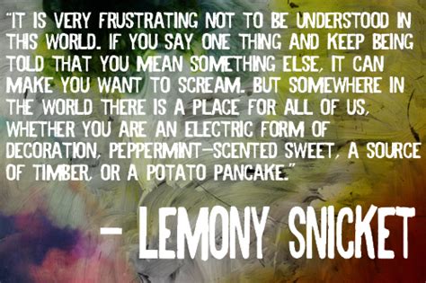 Bytes: 5 Lemony Snicket Quotes