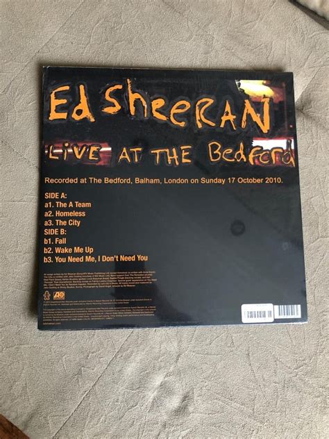 Lp Ed Sheeran- Live At The Bedford | Mercado Livre