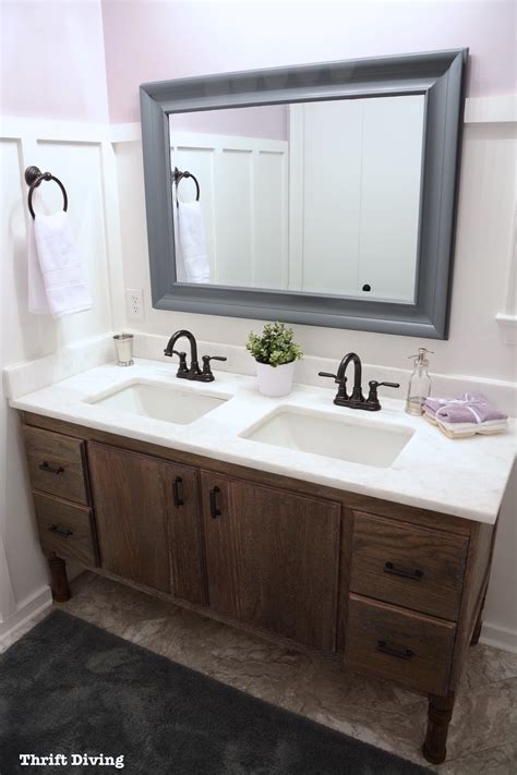 How to Build a 60" DIY Bathroom Vanity From Scratch