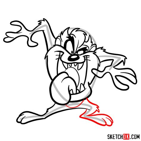 Tasmanian Devil Cartoon Drawing | Free download on ClipArtMag