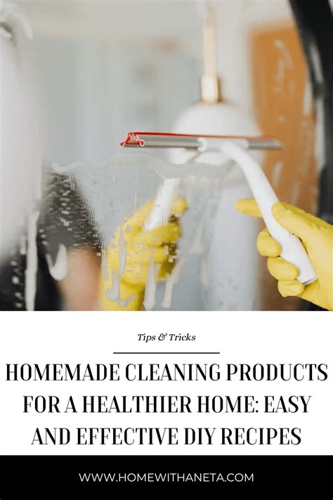 Homemade Cleaning Products for a Healthier Home: 5 Easy and Effective ...