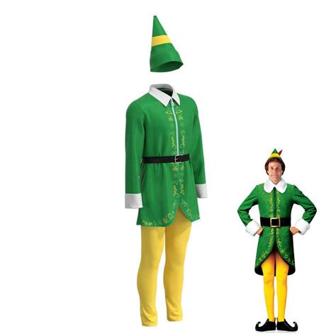 Adult Buddy The Elf Christmas Costume