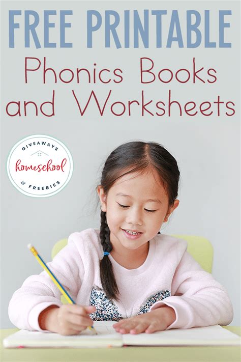 Phonics FREE Printable Worksheets and Books | Free Homeschool Deals