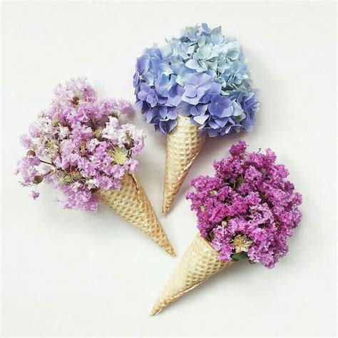 Ice Cream Flower, Flower Ice, Love Flowers, Silk Flowers, Beautiful Flowers, Floral Decor ...