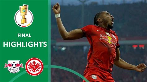 RB LEIPZIG triumphs again! | Leipzig vs. Frankfurt 2-0 | Highlights | DFB-Pokal Final - YouTube