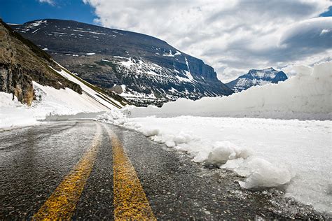 Plows Reach Logan Pass in Glacier National Park - Flathead Beacon