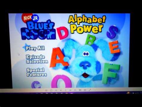 Blue's Room Alphabet Power (2005 VHS).mp4 - VidoEmo - Emotional Video Unity