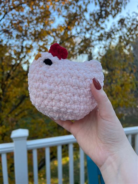 Stardew Valley Inspired Chicken Plushie Rustic Farmhouse - Etsy